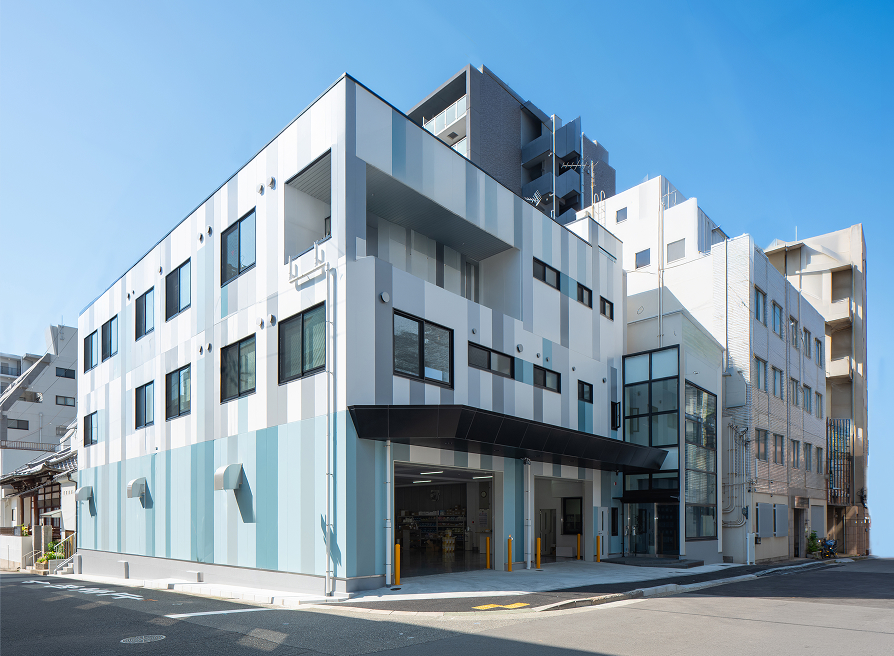 本社新社屋の外観